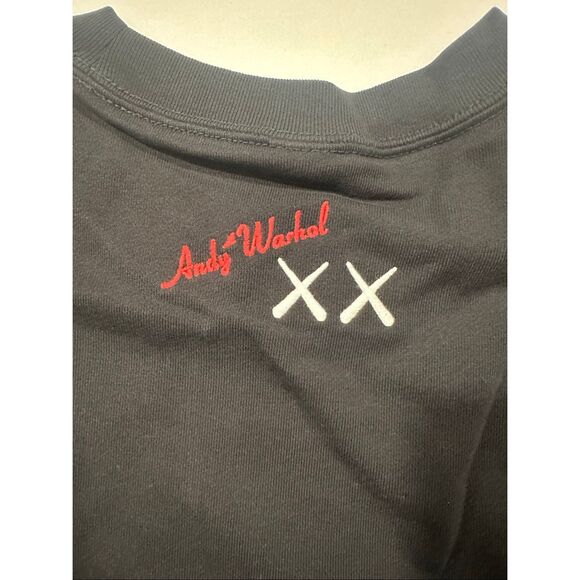 KAWS + WARHOL x UNIQLO UT Collaboration Black Hoodie Sweatshirt, Size XL, NWT - Picture 6 of 10